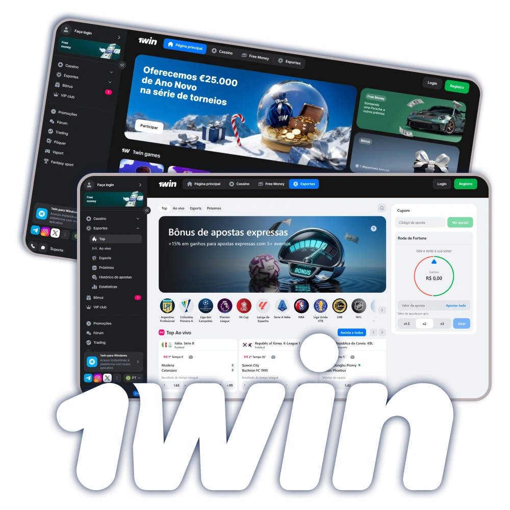 1win é uma casa de apostas legal e um cassino online que opera no Brasil.